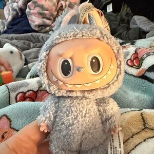 Adorable Gray Plush Doll-sea salt coconut